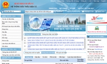 Đăng ký tham gia Hệ thống mạng đấu thầu quốc gia
