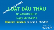 Áp dụng Luật Đấu thầu để lựa chọn nhà thầu?